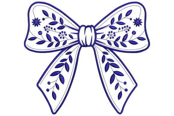 Floral Bow Embroidery Design Review